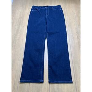 Buffalo David Bitton Alyssa High Rise Straight Women's Sz 12/32  Denim Jeans